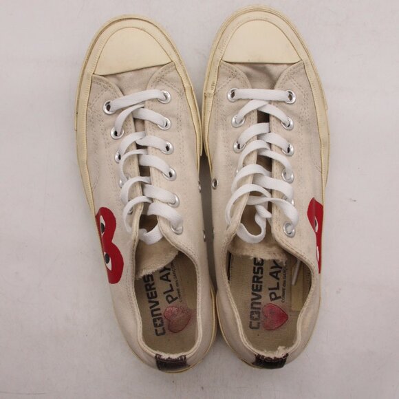 Converse Comme des Garçons Play x Chuck 70 Low Milk 2015 Men 8 Women 10 150207F main image 9